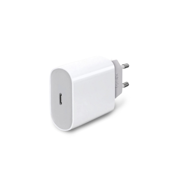FONEX TRAVEL CHARGER PD (TYPE C) 20W SPEED CHARGE white