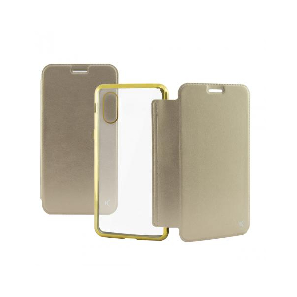 Ksix STAND BOOK METAL IPHONE X XS gold outlet