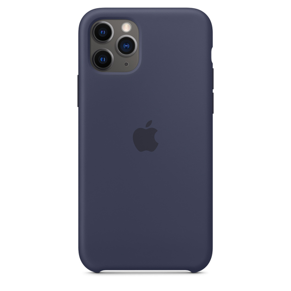 ORIGINAL APPLE SILICONE CASE IPHONE 11 PRO MAX midnight blue backcover