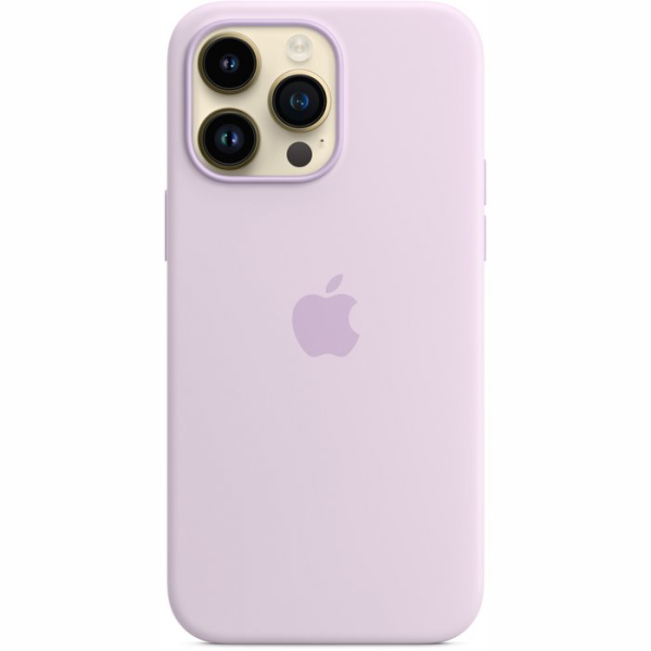 ORIGINAL APPLE SILICONE CASE MAGSAFE IPHONE 14 PRO lilac backcover