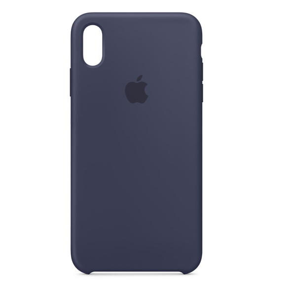 ORIGINAL APPLE SILICONE CASE IPHONE XS MAX midnight blue backcover