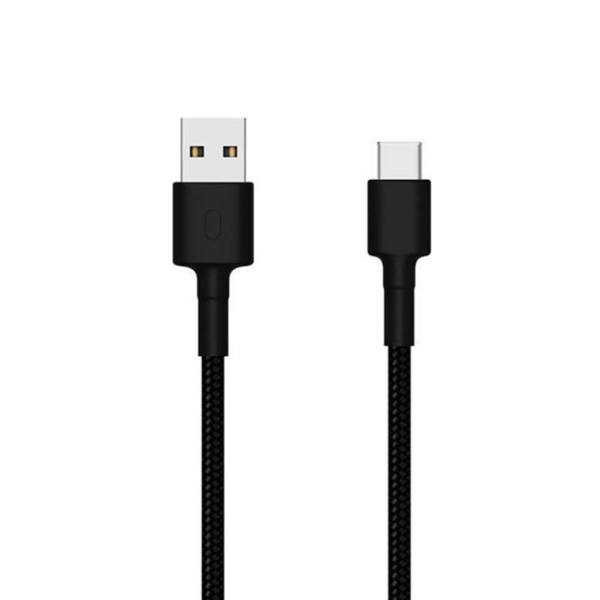 ORIGINAL XIAOMI DATA CABLE USB TO TYPE C 1m braided black