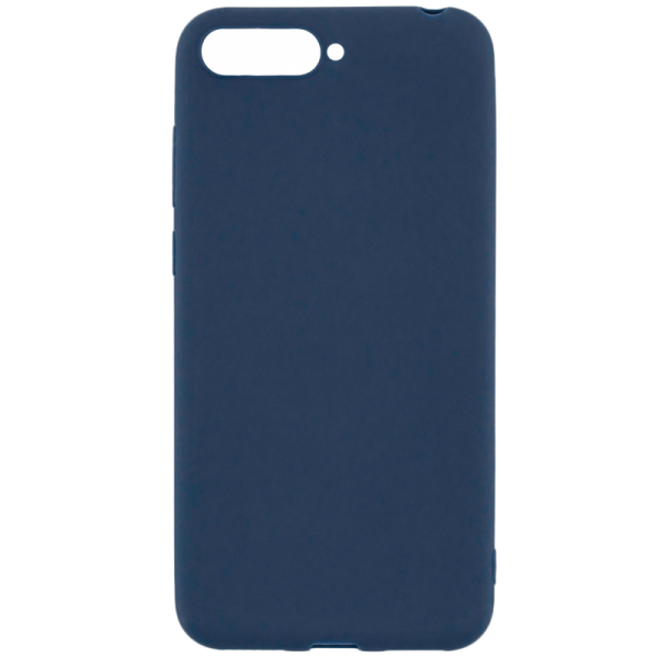 SENSO RUBBER HUAWEI Y6 2018 blue backcover