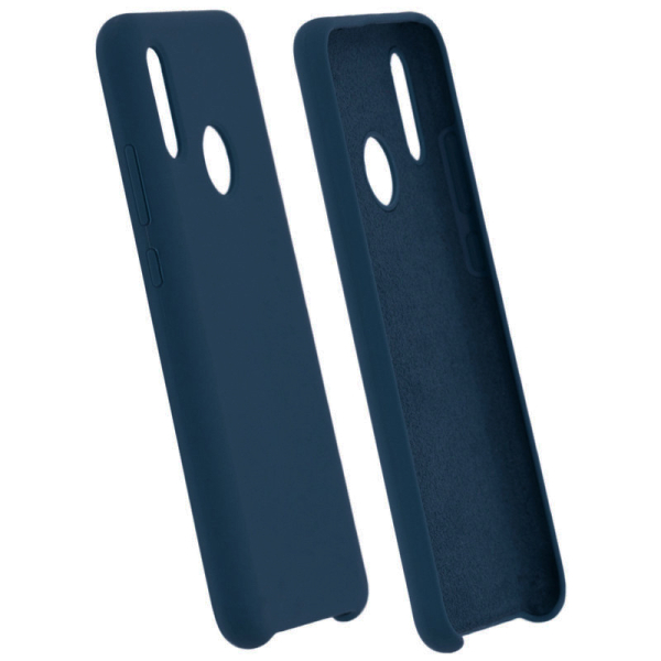 SENSO SMOOTH IPHONE XS MAX blue backcover (with hole)