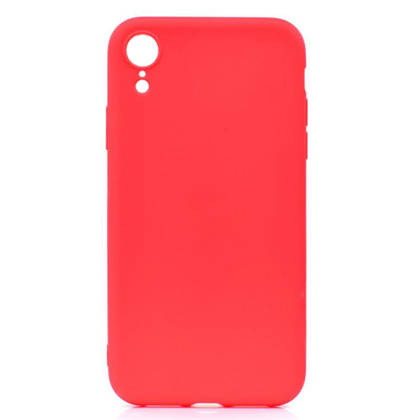 SENSO SOFT TOUCH IPHONE XR red backcover