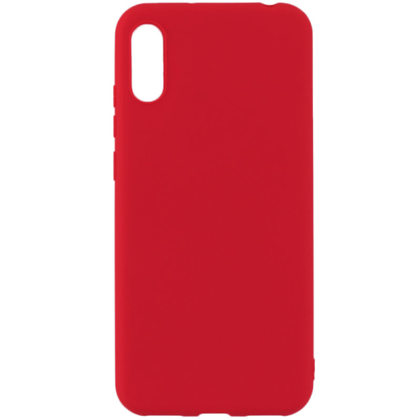 SENSO SOFT TOUCH HUAWEI Y6 2019 / HONOR PLAY 8A red backcover