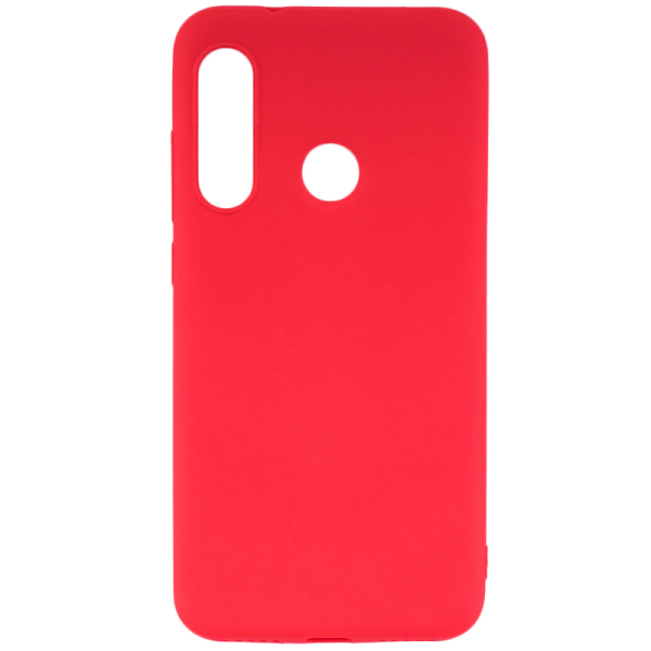 SENSO SOFT TOUCH HUAWEI P40 LITE E red backcover