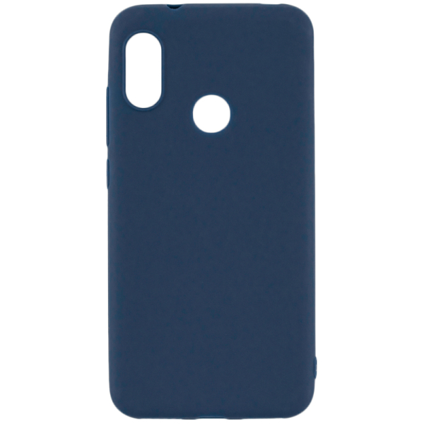 SENSO SOFT TOUCH HUAWEI Y7 2019 blue backcover