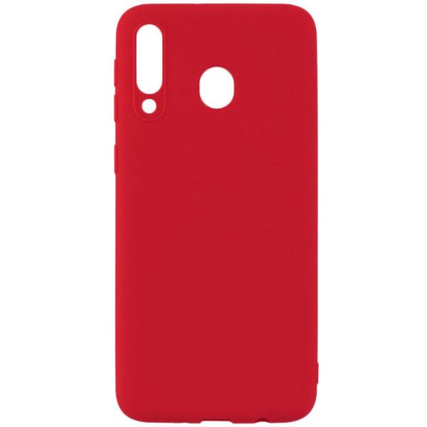 SENSO SOFT TOUCH SAMSUNG A40 red backcover