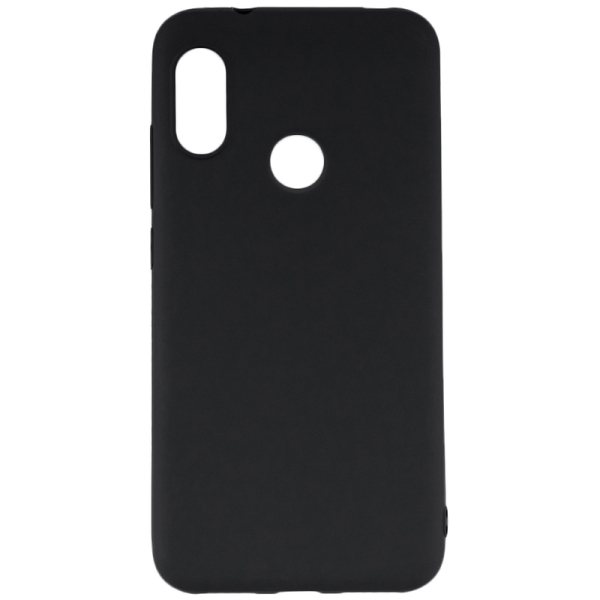 SENSO SOFT TOUCH HUAWEI Y6 PRO 2019 / Y6s / HONOR 8A black backcover