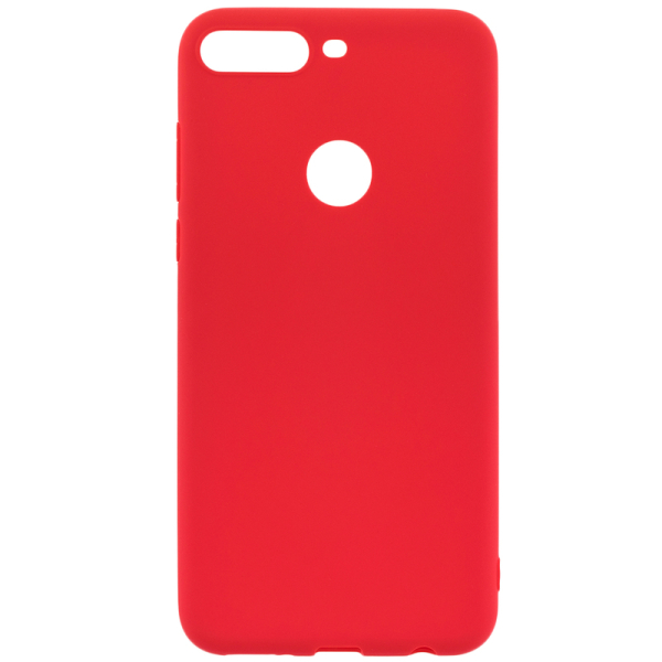 SENSO SOFT TOUCH HUAWEI Y7 PRIME 2018 / HONOR 7C red backcover