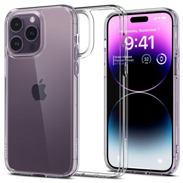 SPIGEN ULTRA HYBRID IPHONE 14 PRO MAX crystal clear backcover