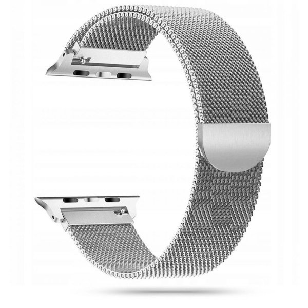 TECH-PROTECT REPLACMENT BAND MILANESBAND FOR APPLE WATCH 4 / 5 / 6 / 7 / SE (42 / 44 / 45 MM) silver