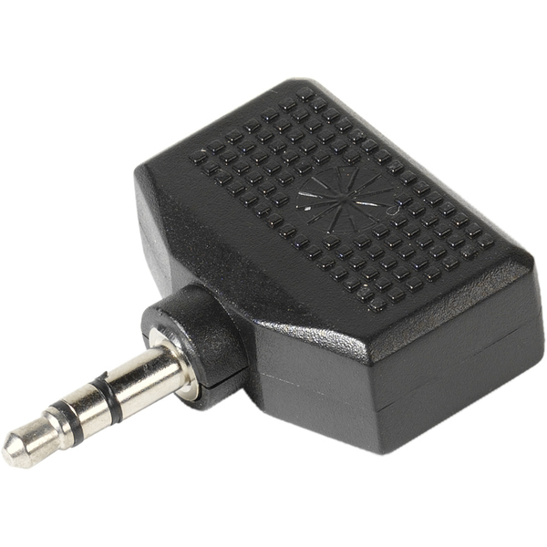 VIVANCO AUDIO ADAPTER Y 3.5mm plug TO 2x 3.5mm Socket