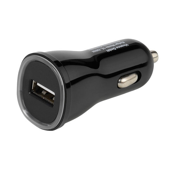 VIVANCO CAR CHARGER USB 2.1A black