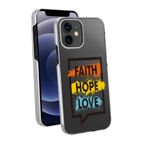 VIVANCO SPECIAL EDITION FAITH HOPE LOVE COVER IPHONE 12 MINI backcover
