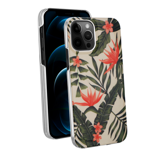 VIVANCO SPECIAL EDITION FLORAL COVER IPHONE 12 / 12 PRO backcover