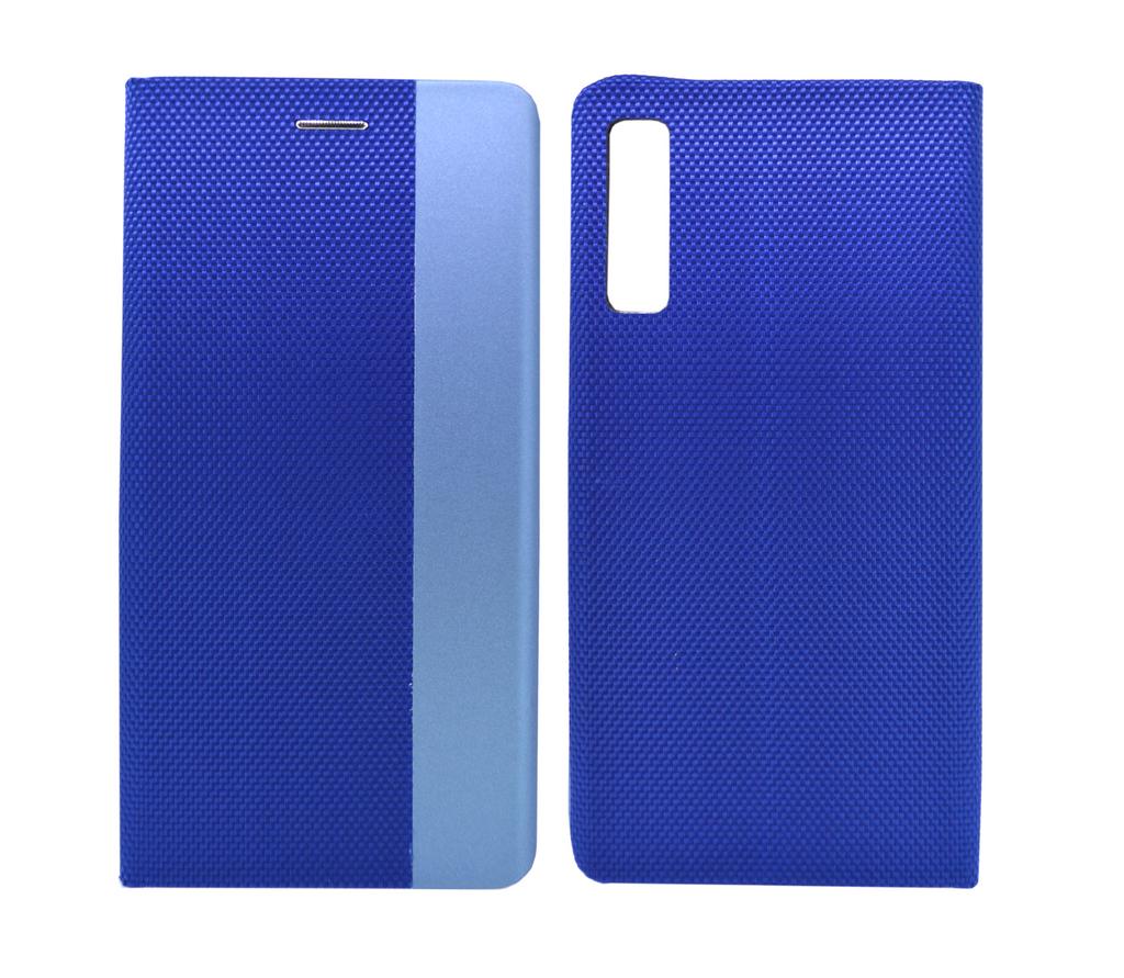 Θήκη Book Ancus Magnetic Canvas για Samsung SM-A750 Galaxy A7 (2018) TPU Μπλε