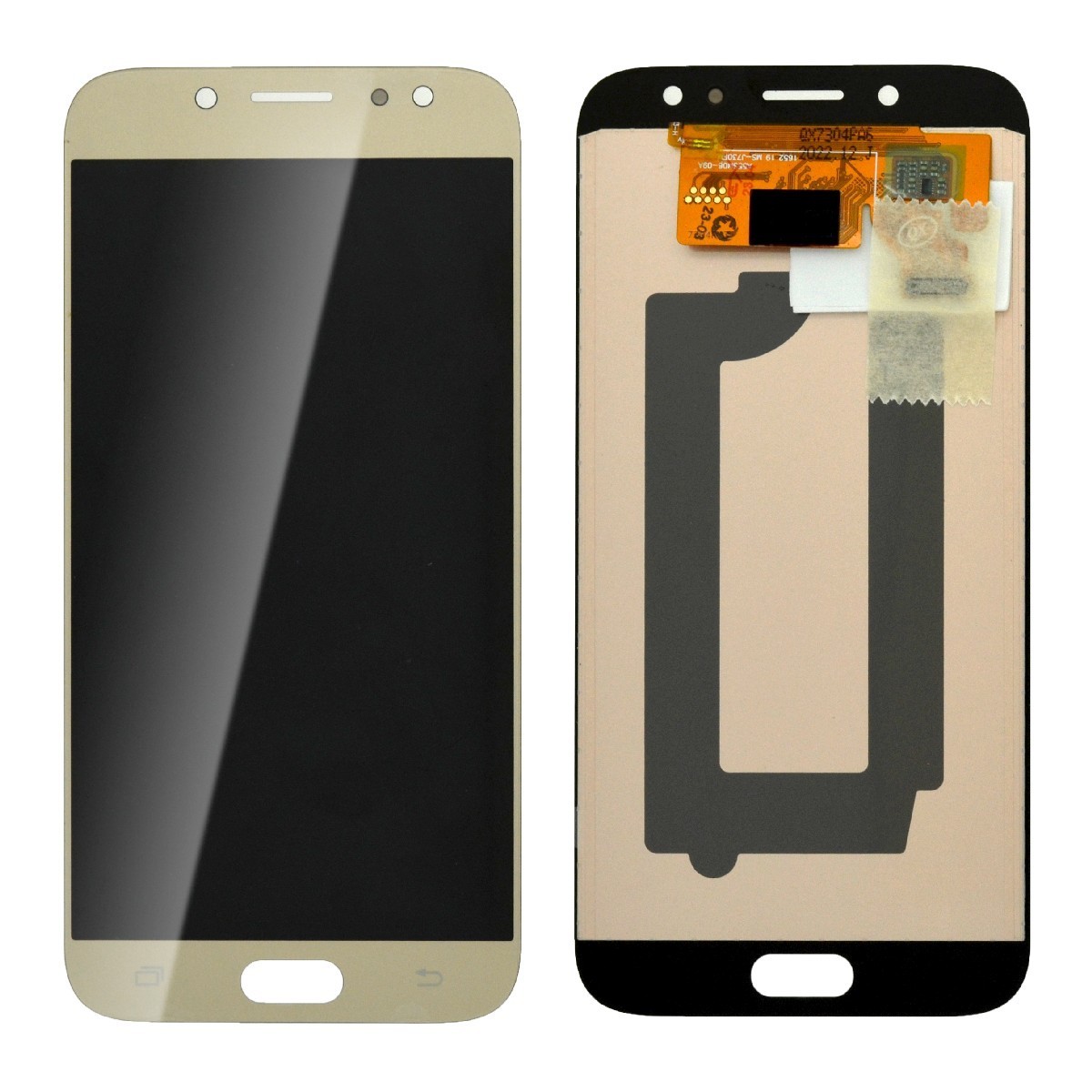 Οθόνη & Μηχανισμός Αφής Samsung SM-J730F Galaxy J7 (2017) Χρυσαφί OEM OLED