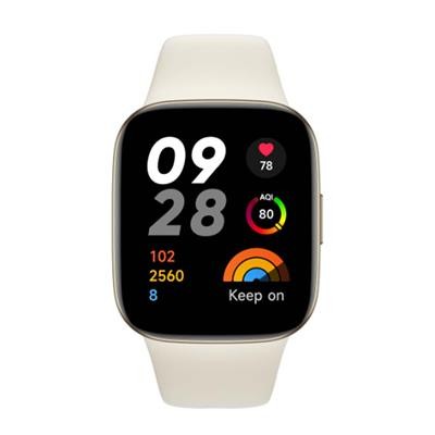 Smartwatch Xiaomi Redmi Watch 3 Αδιάβροχο έως 5 ATM 1.75″ BT 5.2 GNSS AMOLED 289mAh με Δυνατότητα Κλήσεων Ivory BHR6854GL