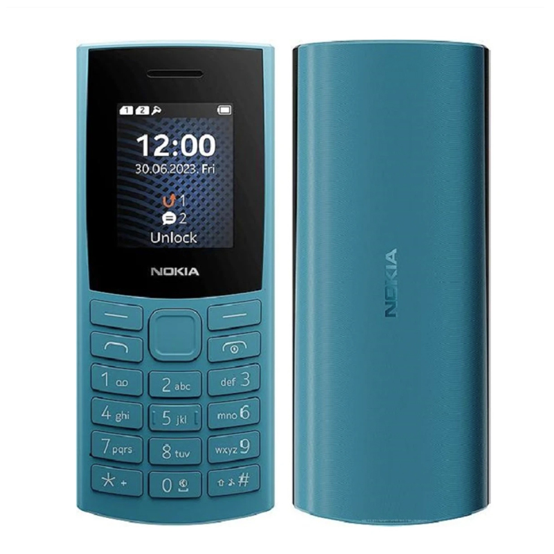 Nokia 105 4G (2023) Dual Sim 1.8″ IPS LCD LTE Ocean Blue