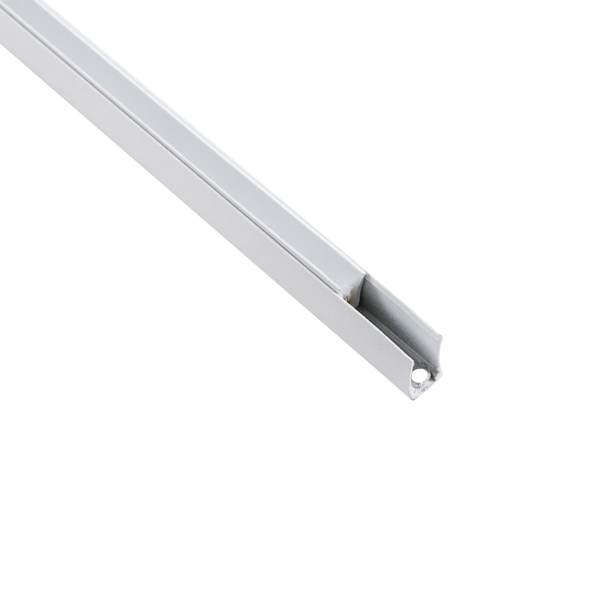 GloboStar® NEONPRO 61530 Προφίλ Αλουμινίου – Βάση Στήριξης για την NEONPRO Professional Neon Flex LED 10W/m 24VDC & 48VDC με Π6 x Υ1.2cm – Λευκό – Μ300 x Π0.8 x Υ1.3cm – Πακέτο 5 Τεμάχια των 3 Μέτρων
