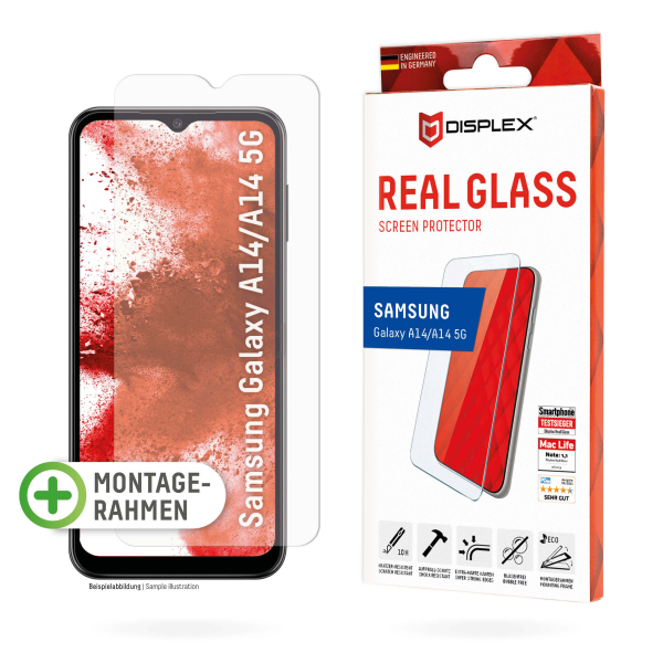 DISPLEX REAL GLASS 2D SAMSUNG A14 4G / A14 5G
