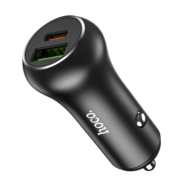 HOCO CAR CHARGER PD TYPE C 20W QC3.0 Z38 black