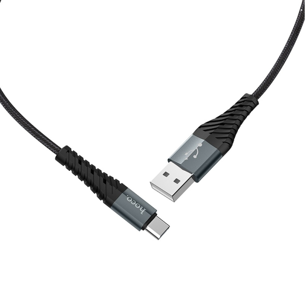 HOCO USB TO TYPE C DATA CABLE 1m COOL X38 black