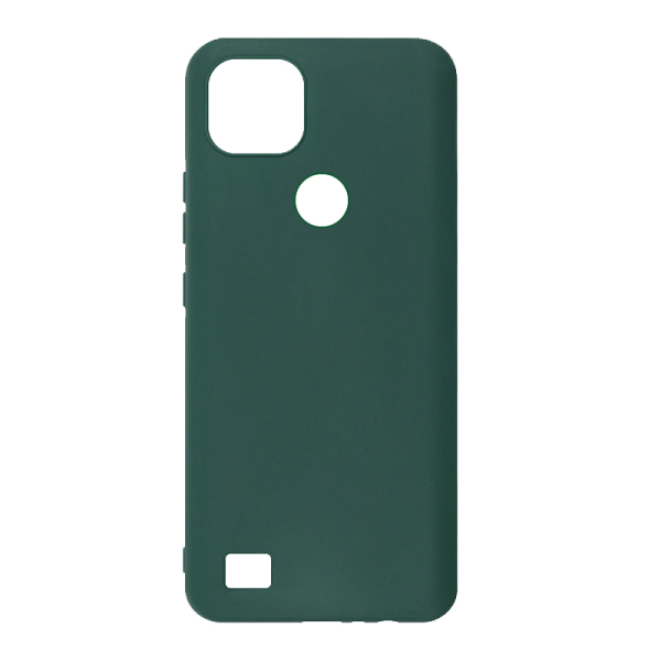 SENSO SOFT TOUCH REALME C21Y / C25Y forest green backcover