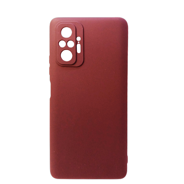 SENSO SOFT TOUCH XIAOMI REDMI NOTE 10 PRO/ NOTE 10 PRO MAX burgundy backcover
