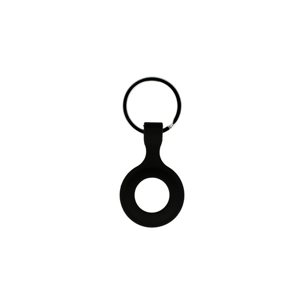 SILICONE KEY RING FOR AIRTAG black