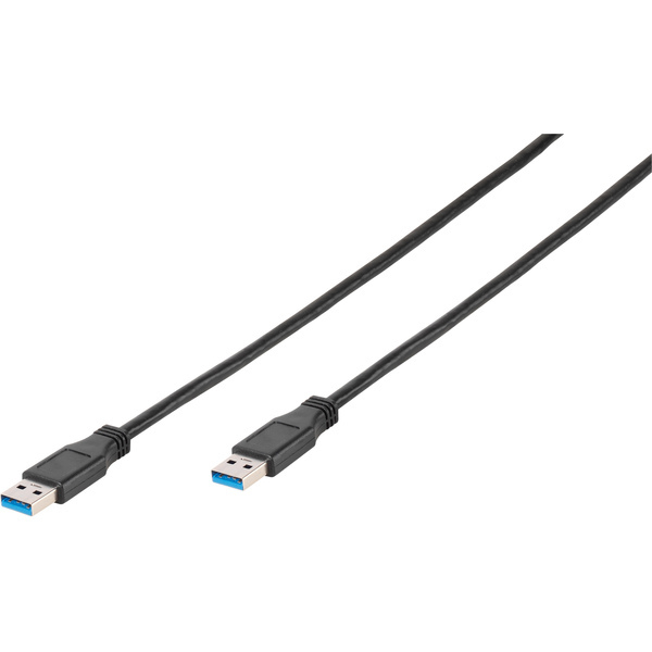 VIVANCO USB 3.1 GEN1 TYPE A TO TYPE A USB CABLE 1.8m black
