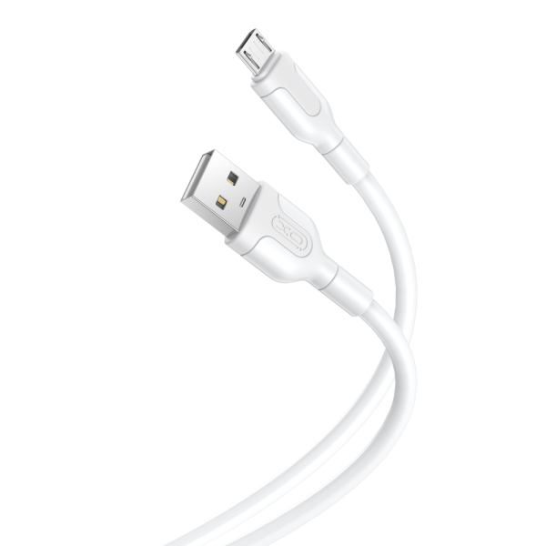 XO USB TO MICRO USB NB212 DATA CABLE 1m 2.1A white