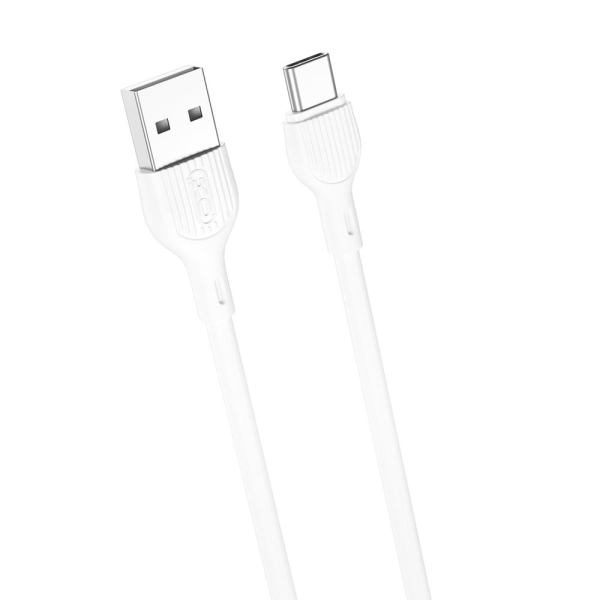 XO USB TO TYPE C NB200 DATA CABLE 1m 2.1A white