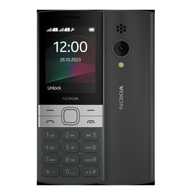 Nokia 150 (2023) Dual Sim 2.4″ Μαύρο GR