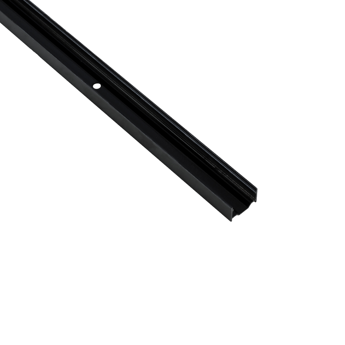 GloboStar® CON-NEONIO 90767 Προφίλ Αλουμινίου 3 Μέτρων – Βάση Στήριξης για την NEONIO Digital Neon Flex LED 14.4W/m 12VDC με Π1.4 x Υ1.4cm – Μαύρο – Μ300 x Π1.6 x Υ1.1cm