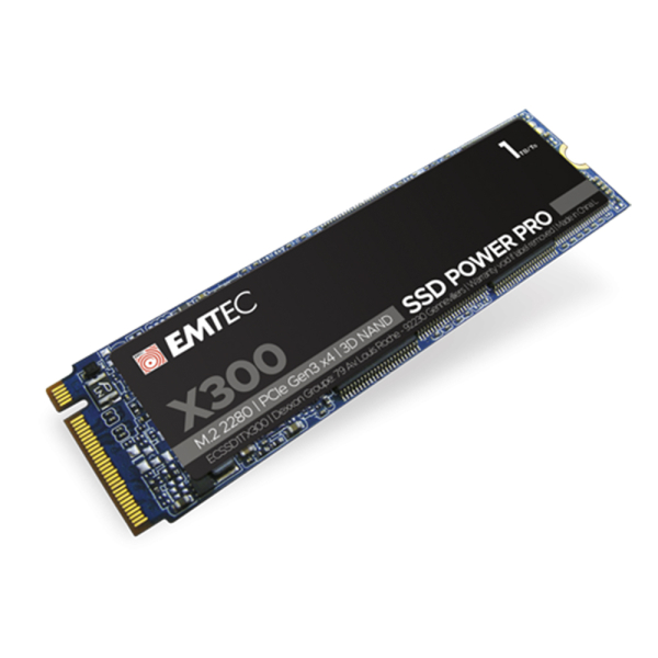 EMTEC SSD M2 PCIe 3.0 X300 1TB INTERNAL