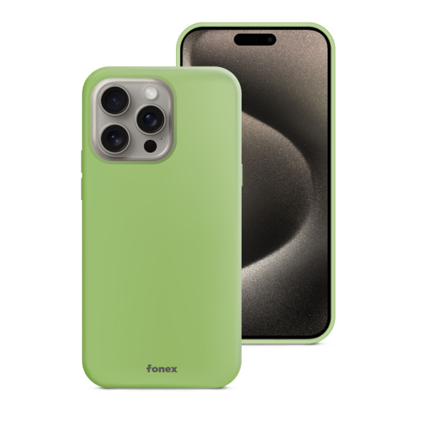 FONEX PURE TOUCH CASE IPHONE 15 PRO MAX green backcover