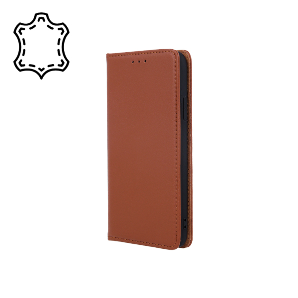 SENSO GENUINE LEATHER STAND BOOK SAMSUNG A14 4G / A14 5G brown
