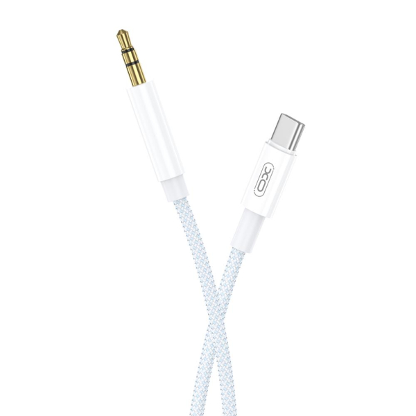 XO 3,5mm JACK TO TYPE C NBR211B AUDIO CABLE 1m white