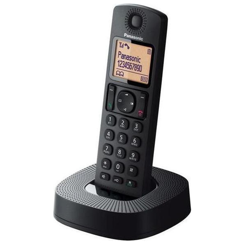 Ασύρματο Ψηφιακό Τηλέφωνο Panasonic KX-TGC310GRB Μαύρο με Χτυπημένη Συσκευασία