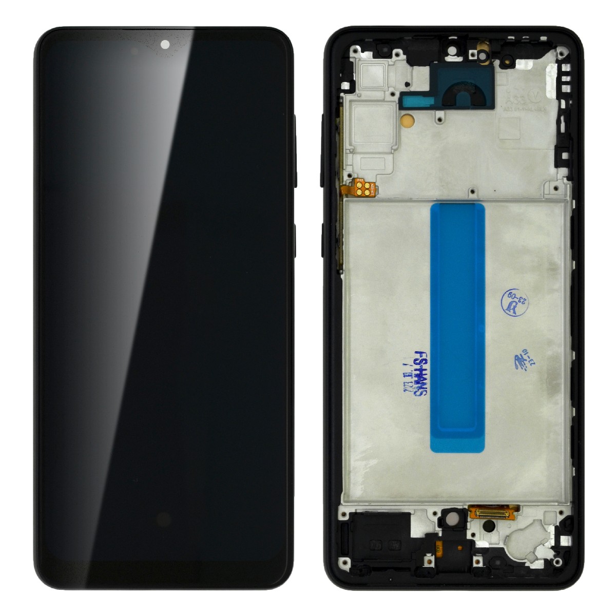 Οθόνη & Μηχανισμός Αφής Samsung SM-A336B Galaxy A33 5G Μαύρο OEM OLED με Frame