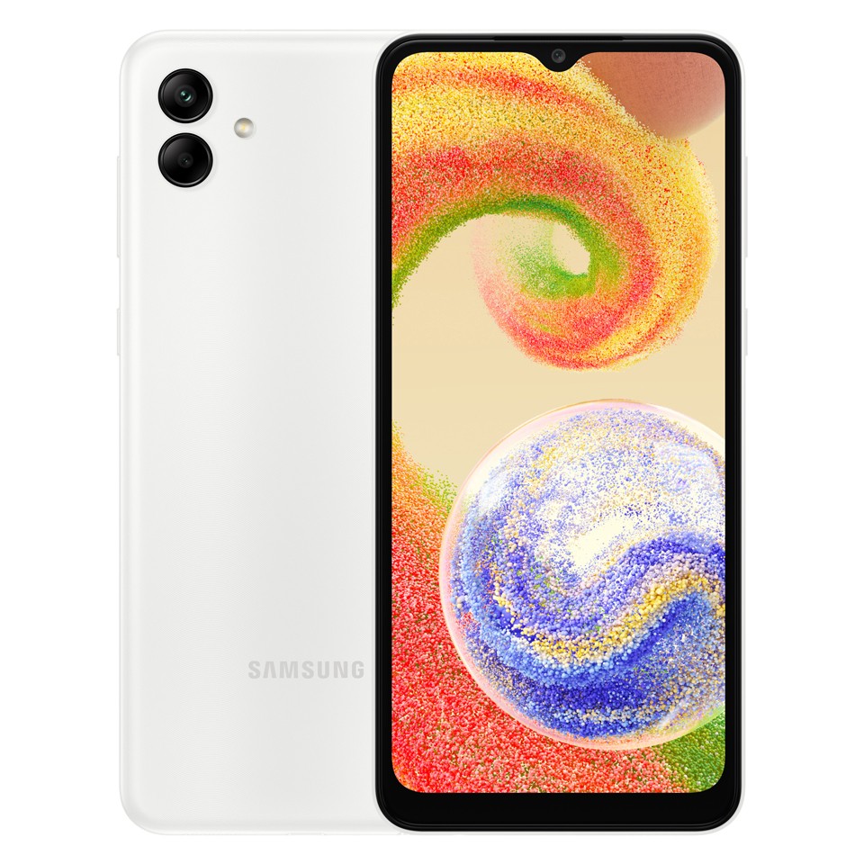 Samsung SM-A045F/DS Galaxy A04 4G Dual Sim 6.5″ 4GB/64GB Λευκό NON EU