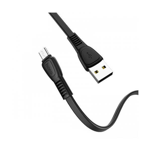 HOCO NOAH USB TO MICRO USB DATA CABLE 1m SPEED X40 black