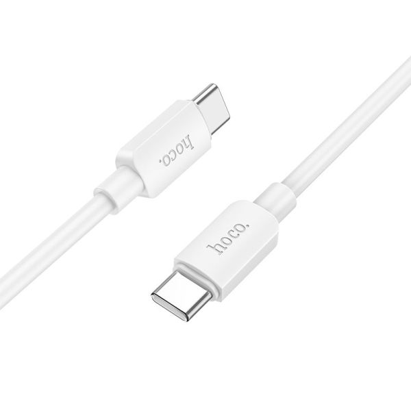 HOCO TYPE C TO TYPE C DATA CABLE 1m PD60W X96 white