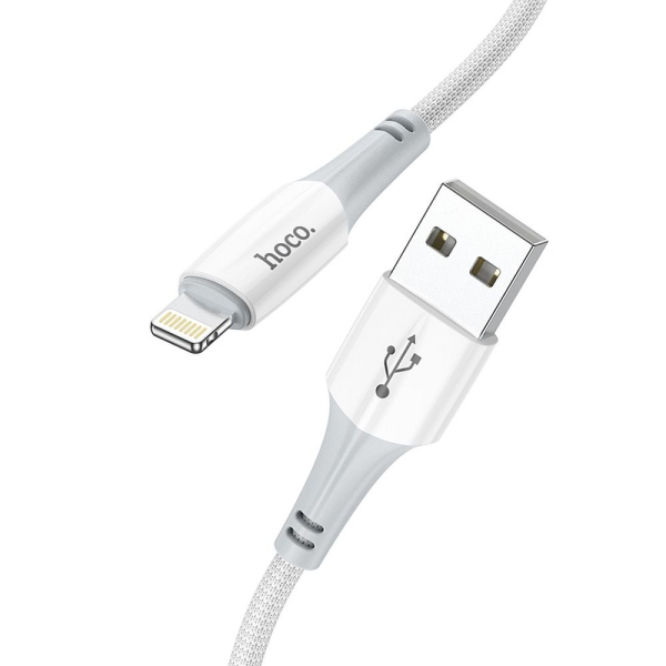 HOCO USB TO LIGHTNING DATA CABLE 1m X70 white