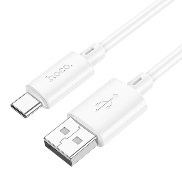 HOCO USB TO TYPE C DATA CABLE 1m GRAFITED X88 white