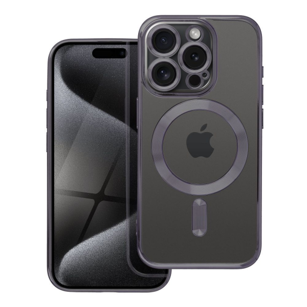 iS TPU MAG ELECTRO IPHONE 15 PRO trans black backcover