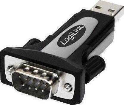 LogiLink USB-A 2.0 male – RS-232 male (AU0034) Μετατροπέας USB-A male σε Serial male